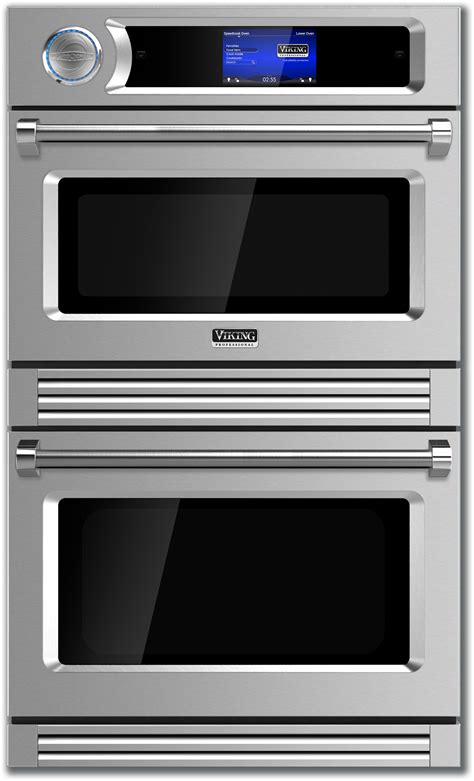 The steam clean option will take care of light. Viking VDOT730SS 30 Inch Double Speed Electric Wall Oven ...