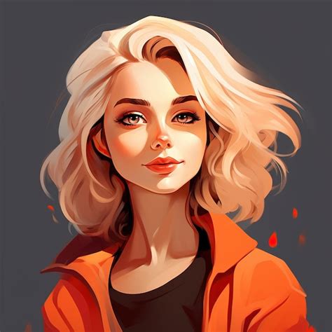 Premium Ai Image A Portrait Of A Woman With A Red Jacket On Her Head