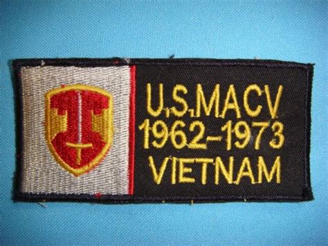 Vietnam War Patch Us Military Assistance Command Vietnam 1962 1973 Ebay