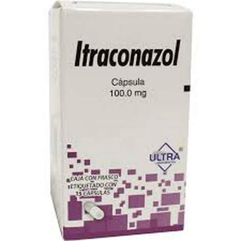 Itraconazol 1000 Mg 15 Cápsulas Walmart