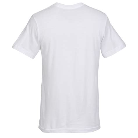 bella canvas crewneck t shirt men s white screen 24 hr 110249 m ss w 24hr