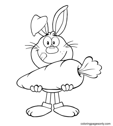 Carrot Coloring Pages Free Printable Coloring Pages