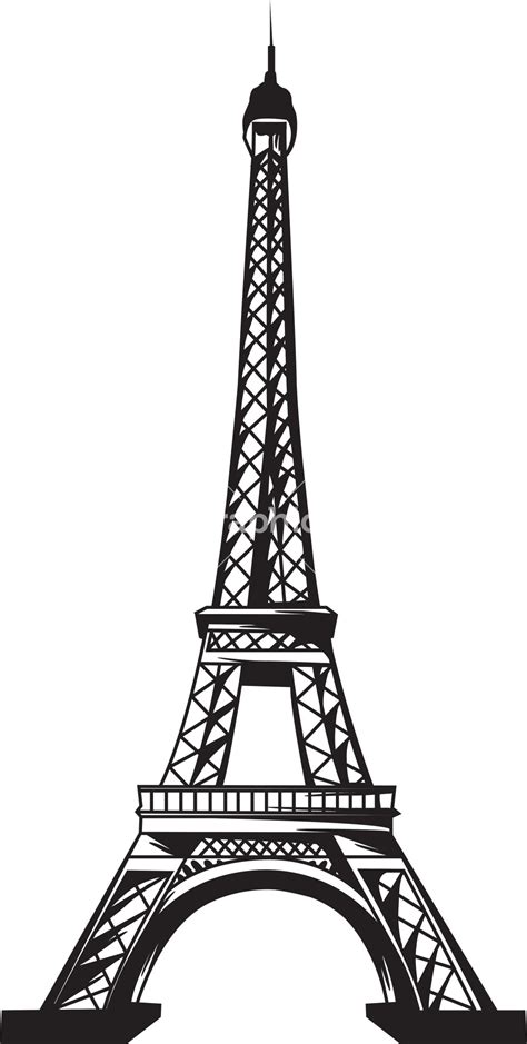 Torre Eiffel Vector Cliparts Co