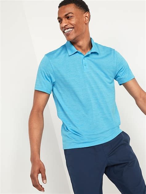 Old Navy Go Dry Cool Odor Control Mesh Core Polo Shirt For Men
