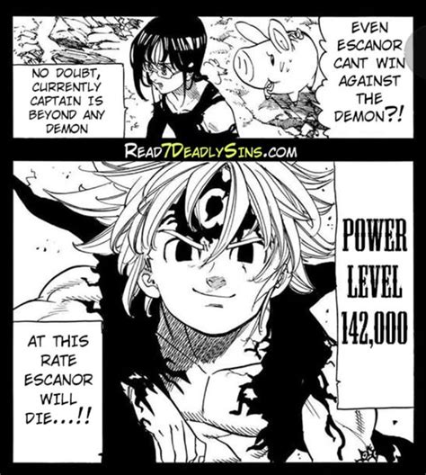 Seven Deadly Sins Manga Power Levels