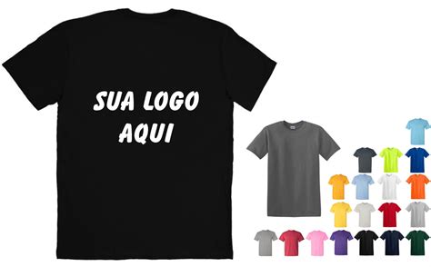 10 Camisetas Personalizadas Brasil Brindes