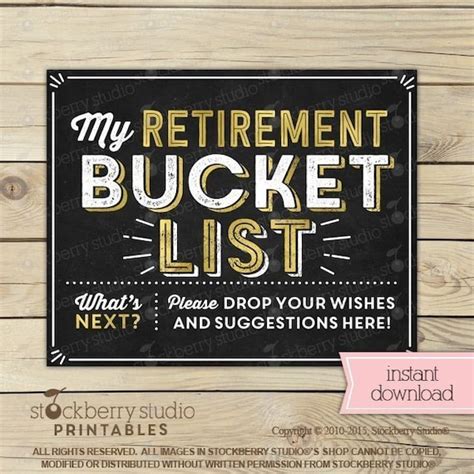 Bucket List Ideas For Retirement Top 22 Retirement Party Ideas For