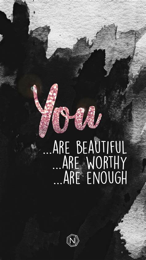 Aesthetic Quotes You Are Enough The Quotes