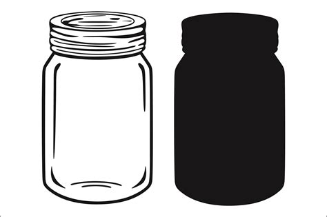 Mason Jar Graphic By Fast Store · Creative Fabrica