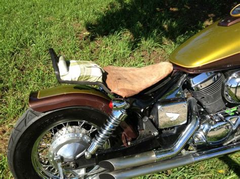 Honda shadow vt750 (chain) leather bobber seat conversion kit. Custom 2003 Honda Shadow Spirit Bobber Vt750DC for sale on ...