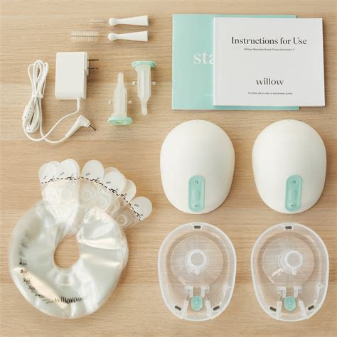 Willow Generation Wearable Double Hands Free Electric Breast Pump Acelleron Medical Products