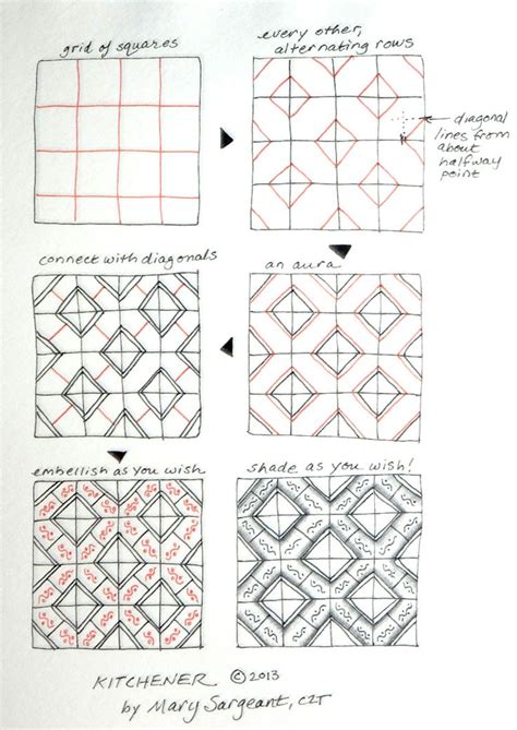 Zentangle is based on a square so our flextangles are really only inspired by this method and not a true example of this drawing technique. 2253 best images about ZenTangle Instructions /Steps /How To /Patterns on Pinterest
