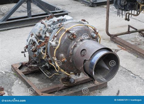 Retired Jet Engine Stock Image Image Of Tactical Connections 54008729