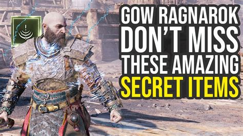 God Of War Ragnarok Secrets Dont Miss These Amazing Hidden Items