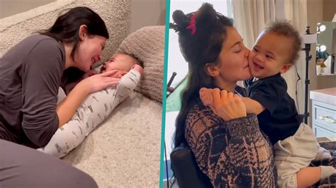 Watch Access Hollywood Highlight Kylie Jenner Cuddles Son Aire In