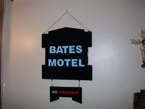 Bates Motel Sign Etsy