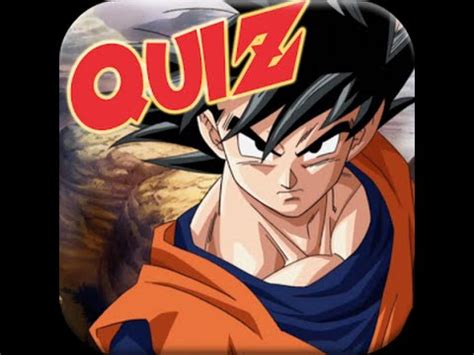 Dragon Ball Z Quiz YouTube