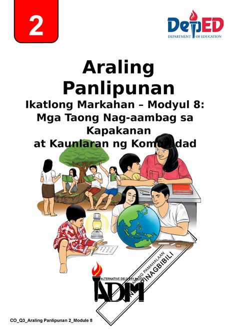 Ap Q M Mga Taong Nag Aambag Sa Kapakanan At Kaunlaran Ng Komunidad