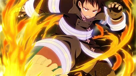 Shinra Kusakabe Fire Force Fondo De Pantalla K Hd Id