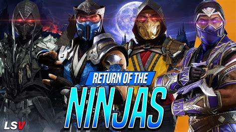 the ninjas return rain sub zero scorpion and noob saibot mk11 matches youtube