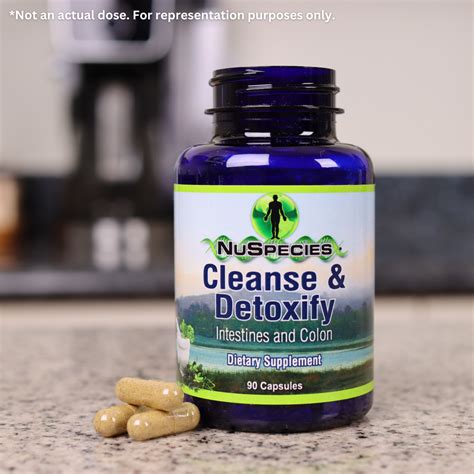 Cleanse And Detoxify Capsules Nuspecies Holistic Health Centers