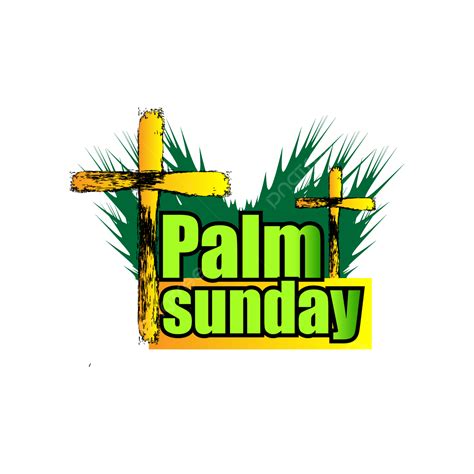 Palm Sunday Vector Hd Png Images Palm Sunday Design Tropical Plants
