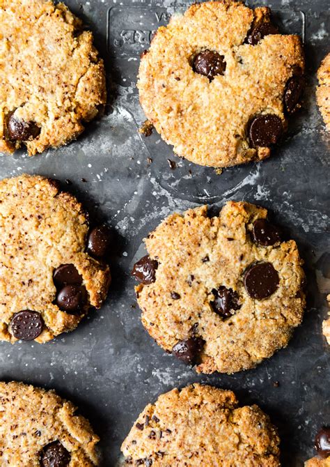 The recipe actually calls for almond flour (ground almonds) in the cookie dough. Almond Flour Cookies (vegan, paleo) | Recipe | Cookies ...