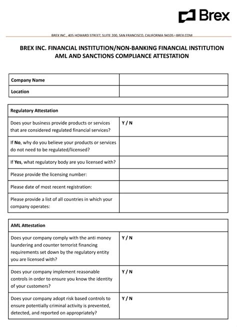 Why Do I Need To Fill Out A Compliance Attestation Form