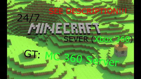 247 Minecraft Server For Xbox 360 Youtube