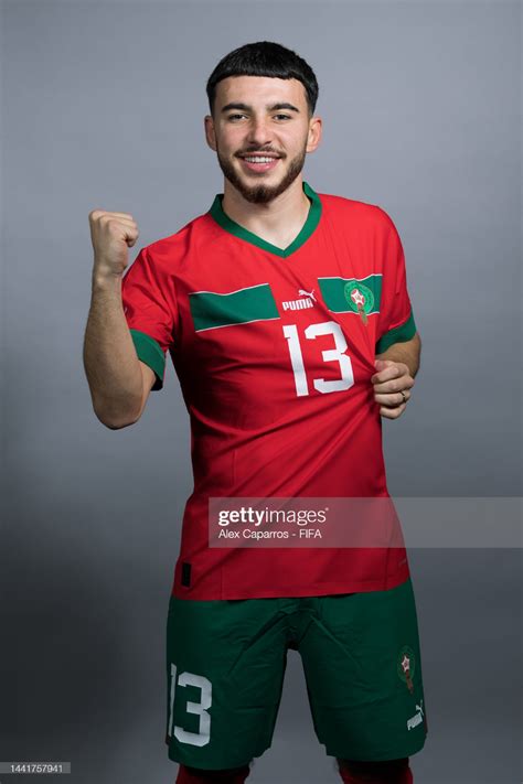 Ilias Chair Of Morocco Poses During The Official Fifa World Cup Qatar News Photo Getty