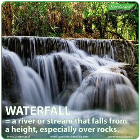 What Is A Waterfall Woodward English