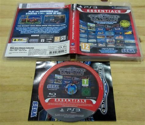 Sega Mega Drive Ultimate Collection Ps3 Essentials Seminovo Play N