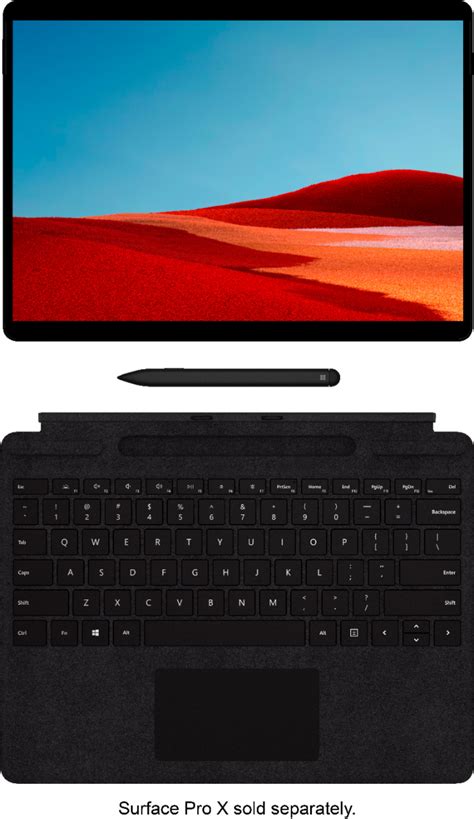 Best Buy Microsoft Surface Pro X Signature Keyboard With Slim Pen
