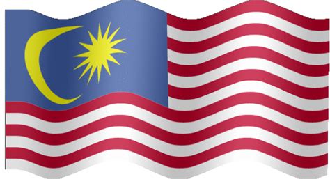 The national flag of thailand features five horizontal bands of red (top), white, blue (double width), white, and red; Gambaranimasi Org Gambar Animasi Bergerak Gif Bendera ...