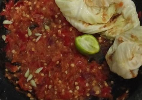 Sambil nulis saja sambil nelen ludah😅 #pekanposbar_sambalnusantara Resep Sambel Trasi Mentah - Resep Sambal Dadak Mentah Anti ...