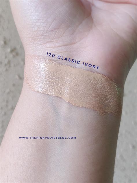 Maybelline Fit Me Foundation 120 Classic Ivory Review And Swatches