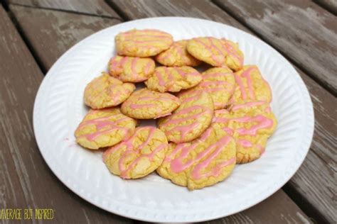 Soft And Chewy Pink Lemonade Cookies