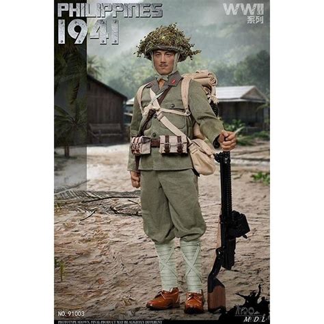 Iqo Model No91003 Wwii 1941 Battle Of Philippines Japanese Soldier 1