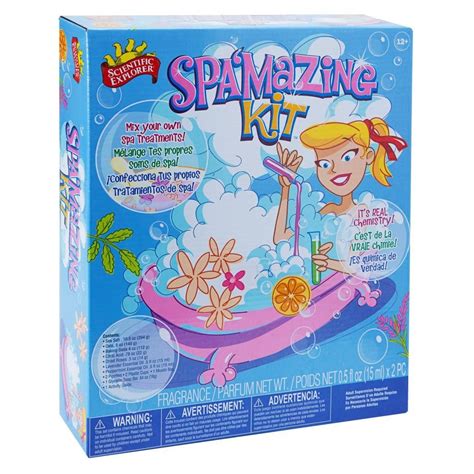 Spa Science Kit | Science Kits for Girls by Scientific Explorer® | Science kits, Kids, Girls science