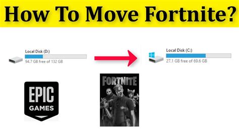 How To Move And Install Fortnite On Another Drive How To Copy And