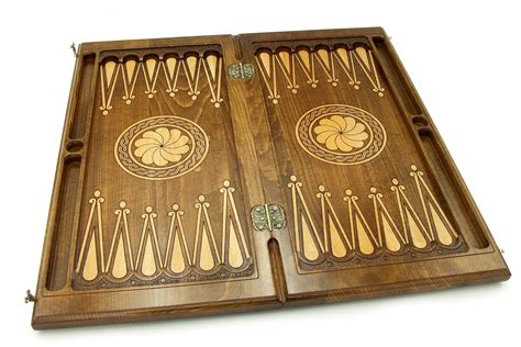 Backgammon Set Handmade Wooden Backgammon Board Armenian Etsy