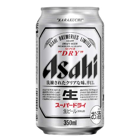 Buy Asahi Super Dry Can 24 X 350ml Online In Singapore Japanese Beer