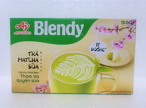 Trà Sữa Blendy Matcha Bảng Giá 32023
