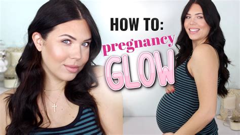How To Fake A Pregnancy Glow Everyday Glowy Makeup Tutorial To Get A Pregnancy Glow Faith
