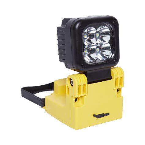 Free shipping & free returns*. Item # WLED-4MF, Adjustable Position Portable LED Work Light On North American Signal Co.