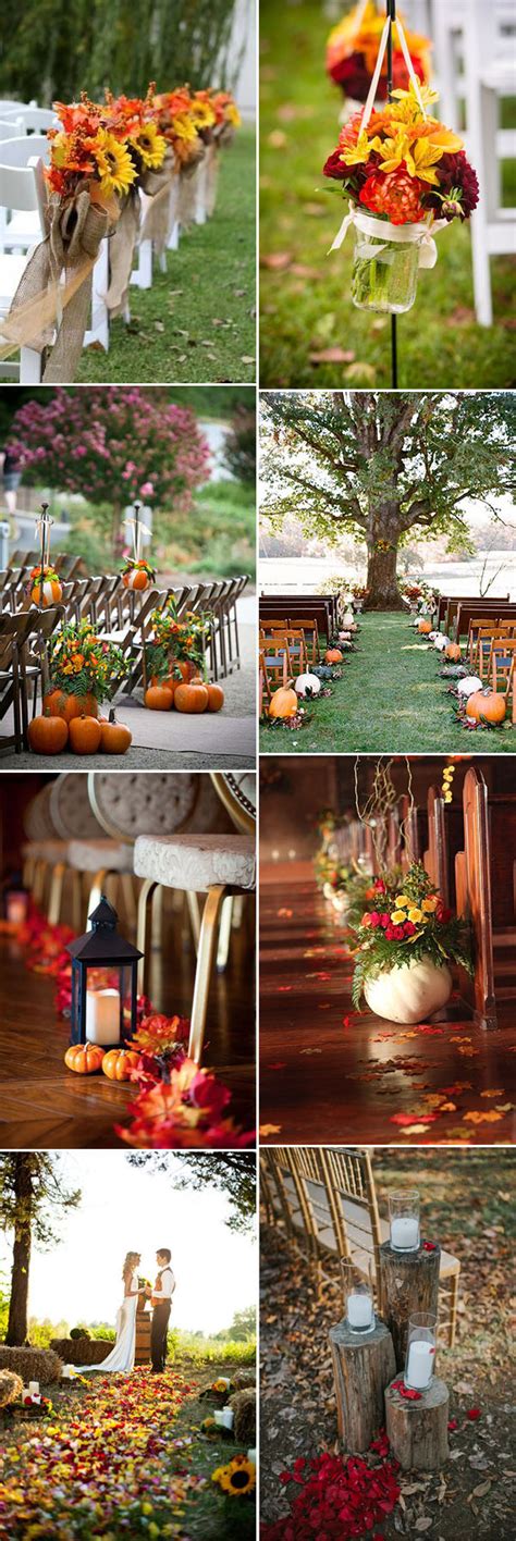 fall wedding theme ideas