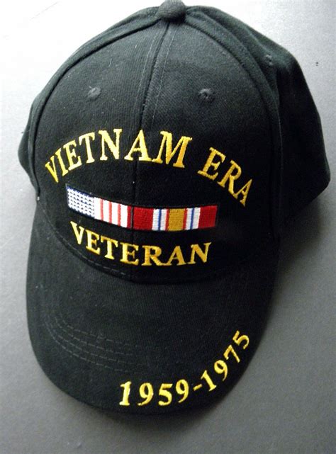 Vietnam Era Veteran Vet Usa Embroidered Baseball Cap Hat Cordon Emporium