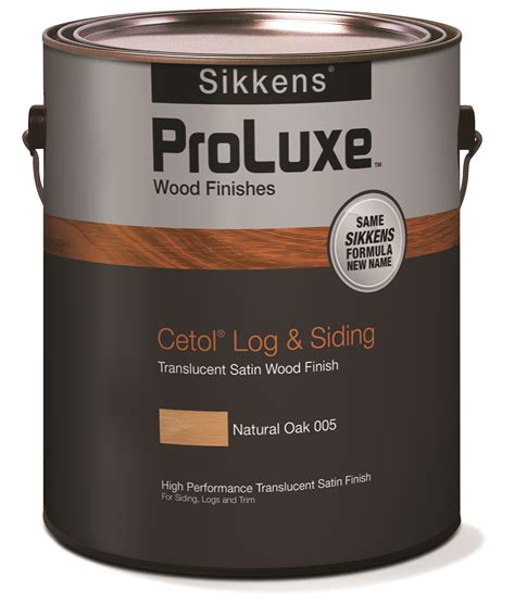 Sikkens ProLuxe Cetol Log Siding Stain LogFinish Com