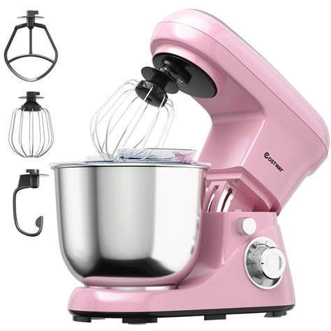 Costway 53 Qt Stand Mixer Kitchen Food Mixer 6 Speed W Dough Hook