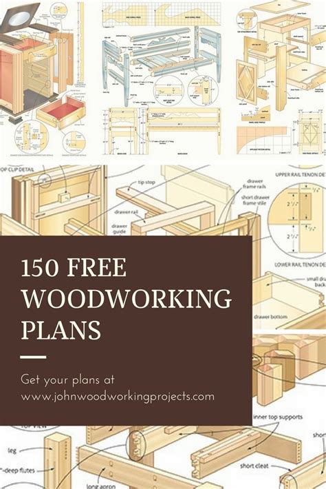 Get 150 Woodworking Plans And More For Free Woodworking Plans Free